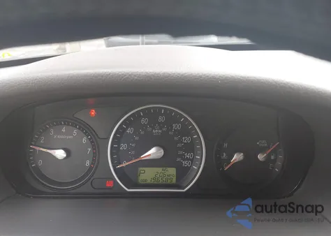 2007 Hyundai Sonata Gls z USA, uszkodzony, nr VIN 5NPET46C17H233436